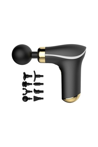 8 Değiştirilebilir Başlıklı Kompakt Güçlü Masaj, Derin Doku Kas Rahatlaması Için Kablosuz Ve Şarj Edilebilir Masaj Cihazı Kh-325 Oyn8xa Çok Renkli