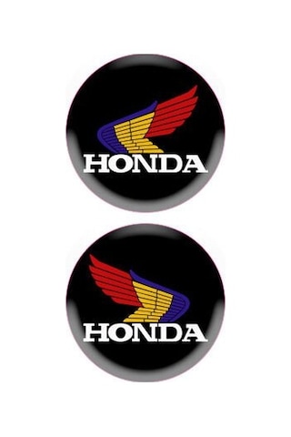 Honda Deflektör Damla Logo Sticker 5.5cm Diğer