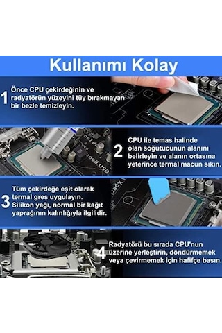 Hy510 Termal Macun Cpu Işlemci Soğutucu 30Gr 1.93W/M.K