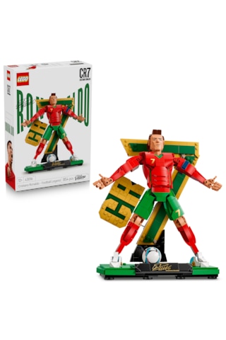 LEGO® Editions Cristiano Ronaldo – Futbol Efsanesi 43016 - 12 Yaş ve Üzeri Çocuklar için Dekoratif Model Yapım Seti (854 Parça)
