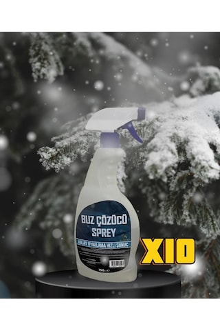 Altınay Kimya Buz Çözücü Sprey 10 x 750 ML