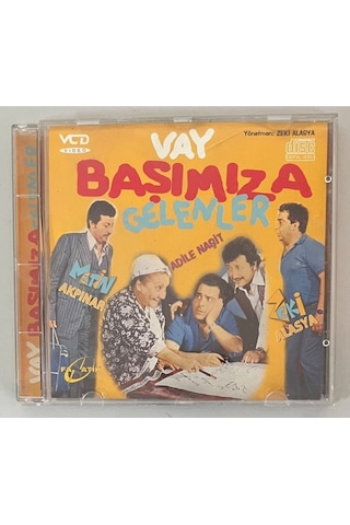 Vay Başımıza Gelenler Vcd Metin Akpınar Zeki Alasya Adile Naşit Orjinal Dönem Baskı 2.el Çift Cd