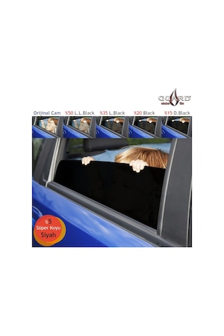 Guard Gt-100 1 Ply Çizilmez 100 Cm X 60 Mt %05 S.D.Black Cam Film