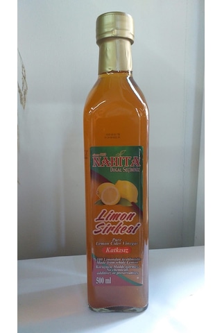 Nahita Katkısız Limon Sirkesi Cam 500 ML