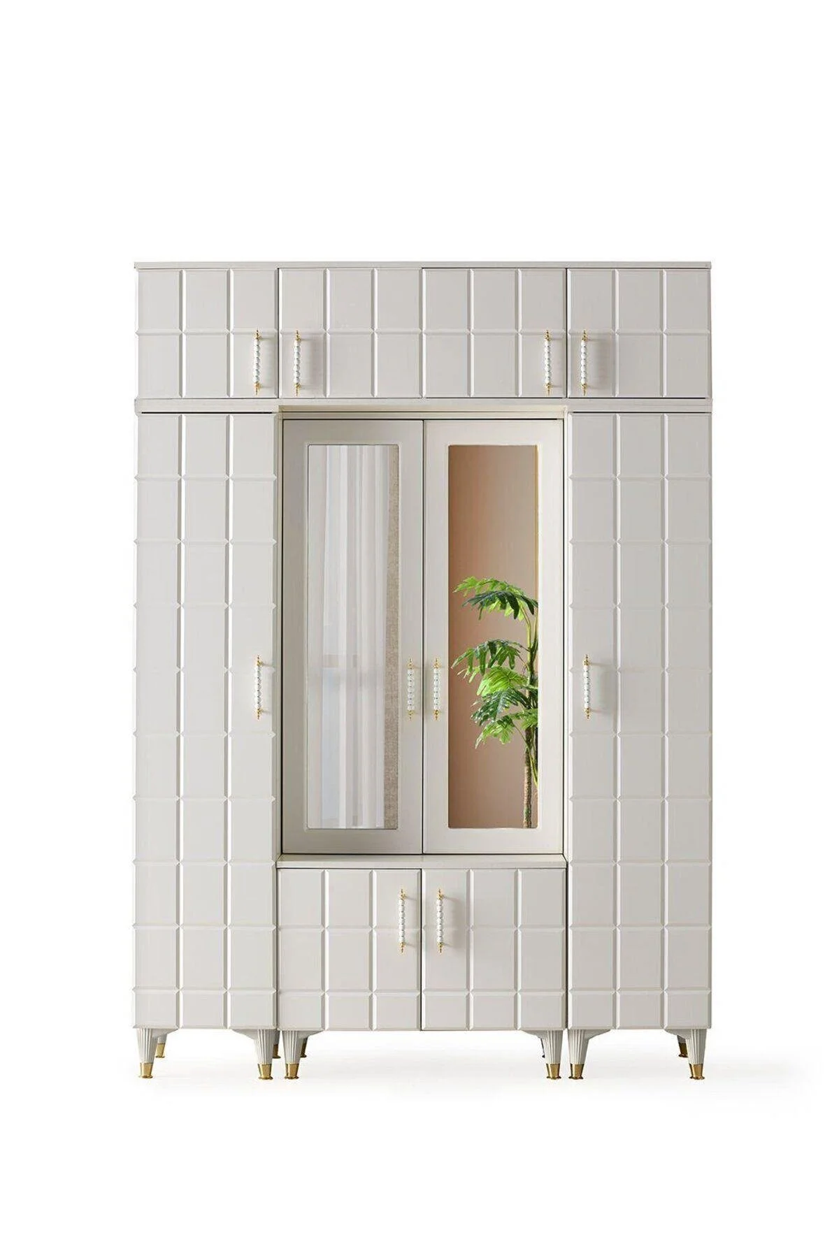 Truva Portmanto Beyaz