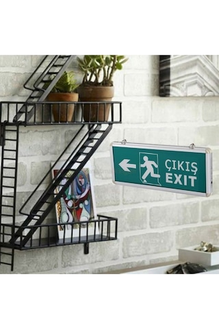 Ct-9170 Ledli Exıt Armatür - Acil Çıkış Levhası 3 Saat Şarjlı Diğer