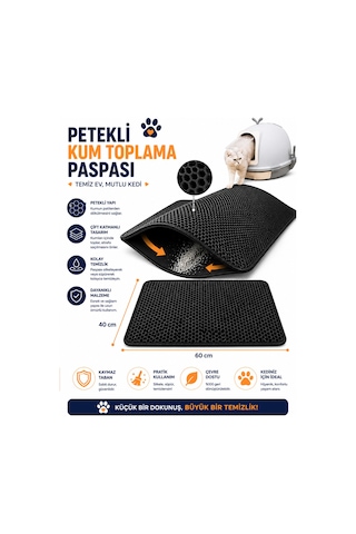 Kedi Tuvalet Önü Paspası