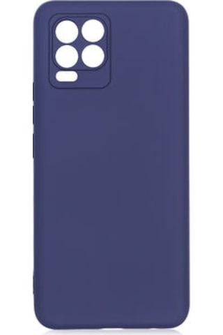 Realme 8 Pro Kılıf Esnek Yapılı İnce Slim Silikon Kapak Ryc/premier Lacivert