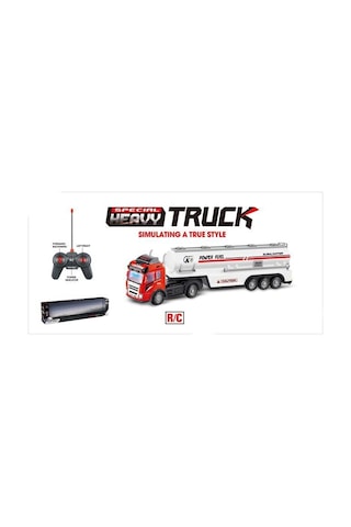Cren Ctoys Uzakttan Kumandalı Yakıt Tankerli Tır 637a-1