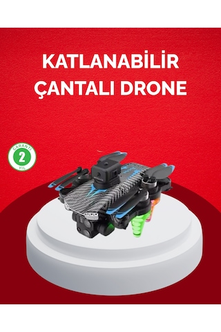 Katlanabilir Drone 1080p Kamera 0-100m Uçuş Mesafeli