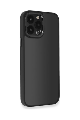 Apple Uyumlu iPhone 11 Pro Max Kılıf Freya Lazer Lens Kamera Çerçeveli Silikon Kapak