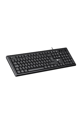 Lecoo, Kb101 Usb Kablolu Siyah Türkçe F Klavye Numpadli