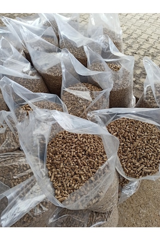 %100 Organik Çam Pelet 10 Kg 8 Mm