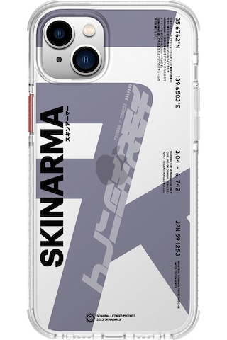Apple Uyumlu iPhone 14 Kılıf Skinarma Şeffaf Airbag Tasarımlı Raku Kapak