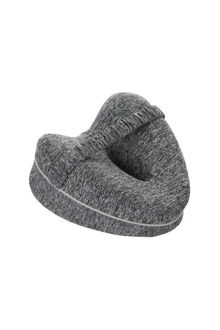 Zyzqstore Bellek Pamuk Bacak Yastık Içi Boş Gebelik Yan Uyuyan Antrasit Beyaz Antrasit - Beyaz