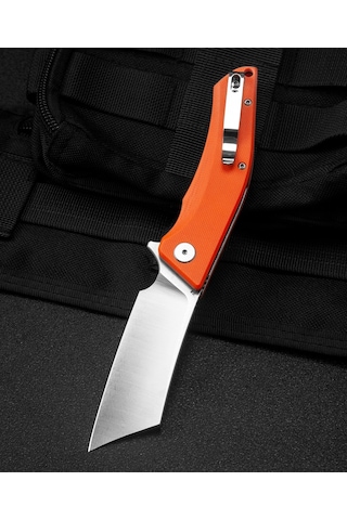 Bestech Cubis G10 Sap D2 Çelik Kamp Çakı Bg42d Açık Gri
