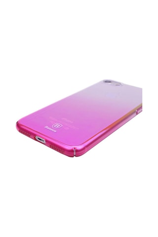 Apple Uyumlu iPhone Baseus 8 7 İle Glaze Case Pembe