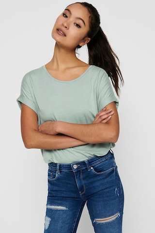 Only Kadın Basic Bisiklet Yaka T-shirt 15106662 Jadeite