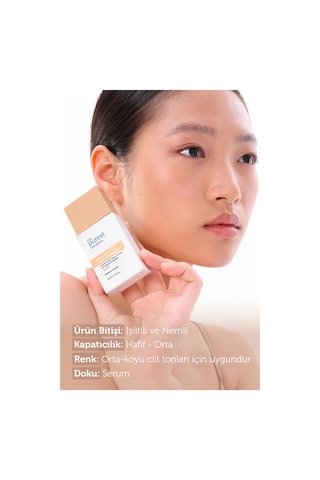 The Purest Solutions Nemlendirici & Canlandırıcı Serum Fondöten SPF 50+, 30 ml – Orta / Koyu Ton