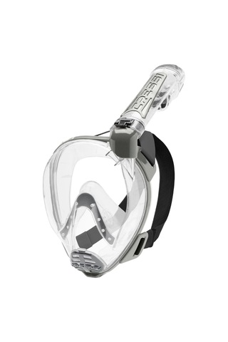 Cressi Duke Tam Yüz Maskesi Silver M/l Gri
