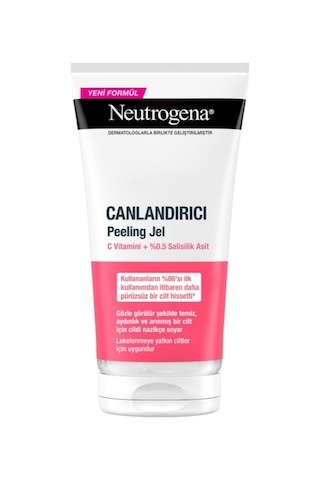 Neutrogena Pembe Greyfurt & C Vitamini Canlandırıcı Günlük Peeling Jel 150 ML