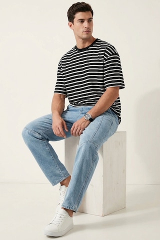 Bigdart Erkek Rahat Kesim Baggy Jean Pantolon 30074 - Mavi
