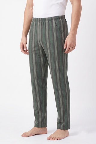 İki Yıldız Erkek Tek Penye Pijama Alt Bgl-st05657 Haki