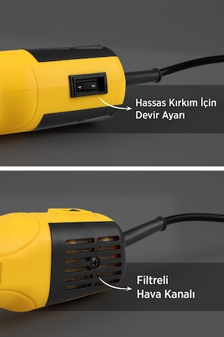 Koyun Kırkma Makinesi 500w Çanta Hediyeli Isınmaz Devir Ayarlı