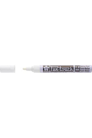 Sakura : Pen-touch Markör Kalem : 2.0 Mm Beyaz