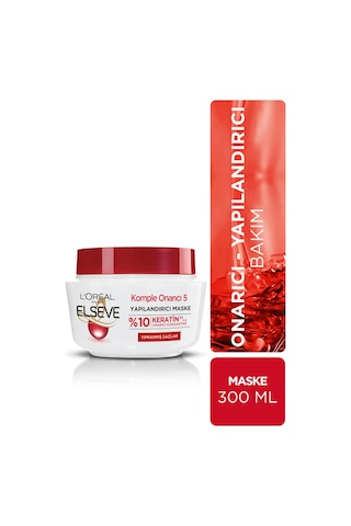 L'Oreal Paris Elseve Komple Onarıcı 5 Yapılandırıcı Maske 300 ML