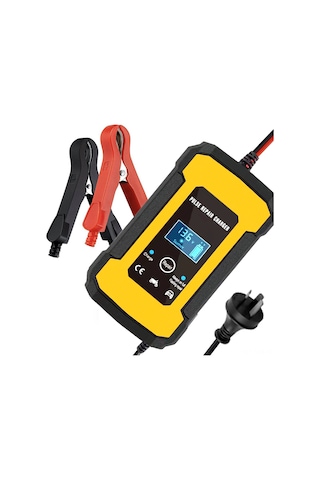 Symbee 12v 6a Araç Ve Motosiklet Akü Şarj Cihazı - Çoklu Fiş Seçenekleri İle Hızlı Şarj