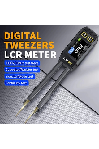 Fnırsı Lcr-st1 Akıllı Cımbız Lcr Smd Esr Mini Test Cihazı Direnç Kapasite Lcr-st1-bag