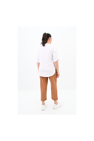 Kadın Büyük Beden Oversize T-shirt Takım 8104-24 001