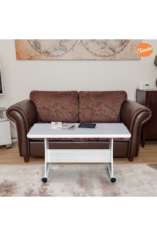 Mdf Orta Sehpa Salon Tekerlekli Orta Masa %100 Mdf Kalitesi Farkı