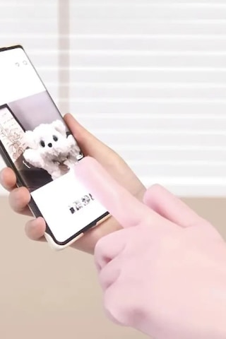 Technostation El Nemlendirici Eldiven Silikon Egzema Önleyici Nemlendirici Eldiven El Sağlığı İçin 1 Çift Eldiven Bej