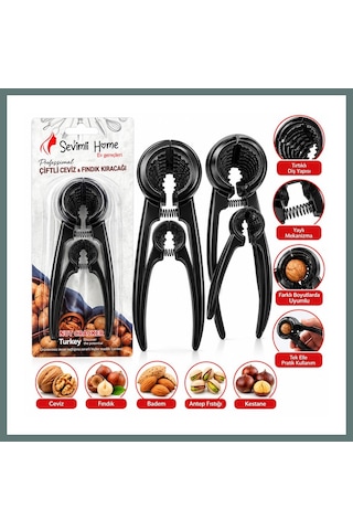 Ventra Fındık & Ceviz Kıracak 2pcs Ventra Çok Renkli