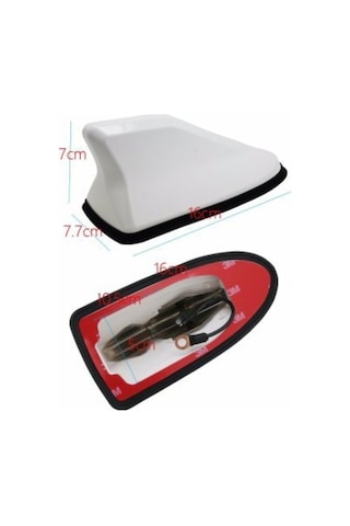 RENAULT CLİO 4 UYGUN BALİNA Shark Anten Köpek Balığı Beyaz