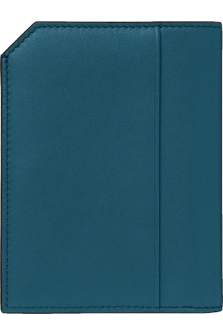 Mont Blanc Montblanc Meisterstück Selection Soft Mini 4cc Cüzdan 131246 Mavi