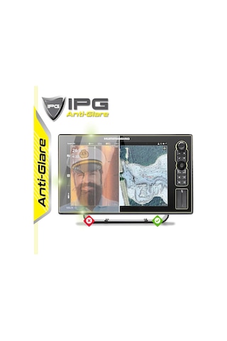 Humminbird Solıx 12 Chırp Mega Sı+ G3 - Ipg Anti-glare Yansıma Önleyici Mat Ekran Koruyucu