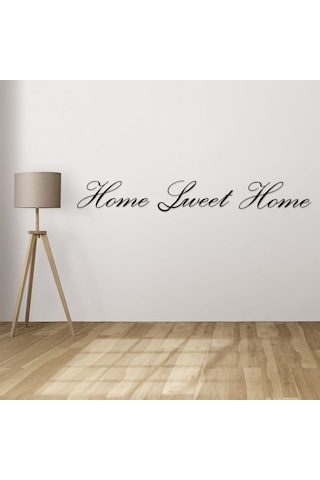 Home Sweet Home Metal Duvar Yazısı