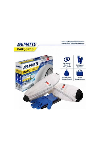 Super X 295/30/18 Large Size 66 Oto Kar Çorabı 2 Lastik Için Matte 130
