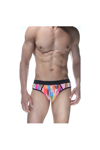 Erkek Çok Renkli Fantezi Giyim Desenli Jockstrap Hf102127