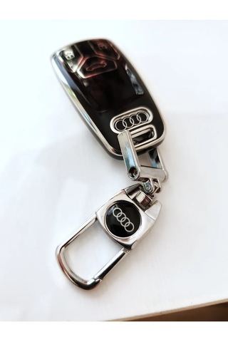 T-carbon Audi Audi İçin Silikon Anahtar Kılıfı A4 A5 A6 Q3 Q5 Q7 Q8 286768443
