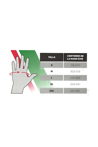 Yazlık Eldiven, Siyah, Beden: 2xl, Guantes Forzza Ct Sıcura Talla