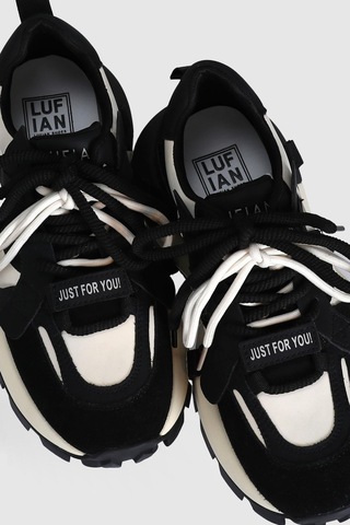 Lufian Yoko Kadın Sneaker Ayakkabı-siyah Siyah