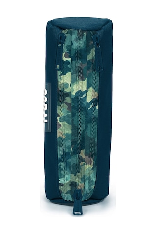 Coral High Kids Nefti Kamuflaj Desenli Üç Bölmeli Kalem Çantası 11160 Naturel