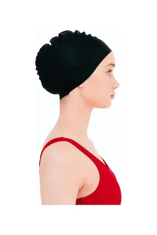 Volnitel'no Yüzme İçin Silikon Bone, Siyah, Beden 52-60 355062953 Siyah