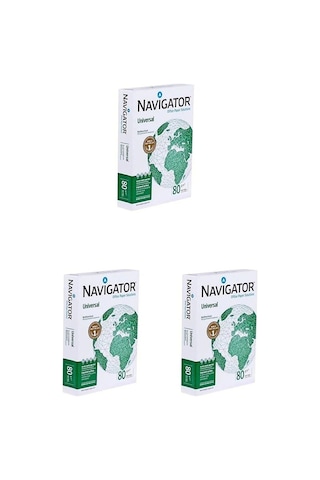 Navigator A4 Fotokopi Kağıdı 80 G 3 Paket