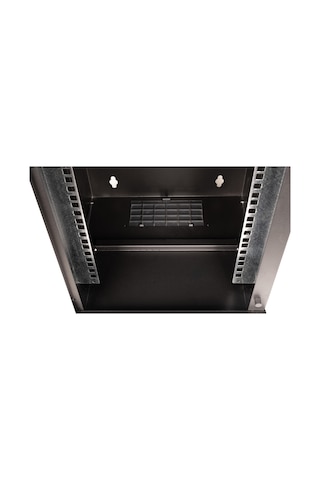 Lande Pandora Soho 9u 300x300 10 Duvar Tipi Rack Kabinet Siyah Cam Kapaklı