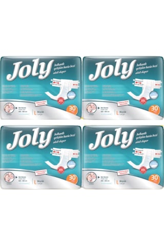 Joly Belbantlı Hasta Bezi L 4 x 30'lu